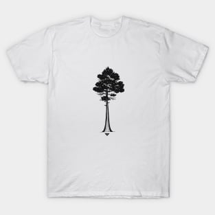 Line pine tree T-Shirt